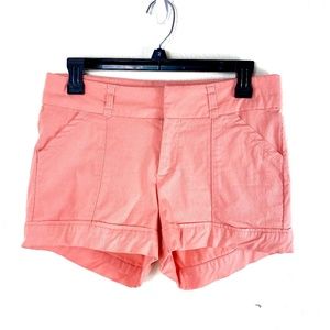 Bebop Melon Utility Pocket Shorts with Cuffed Hem